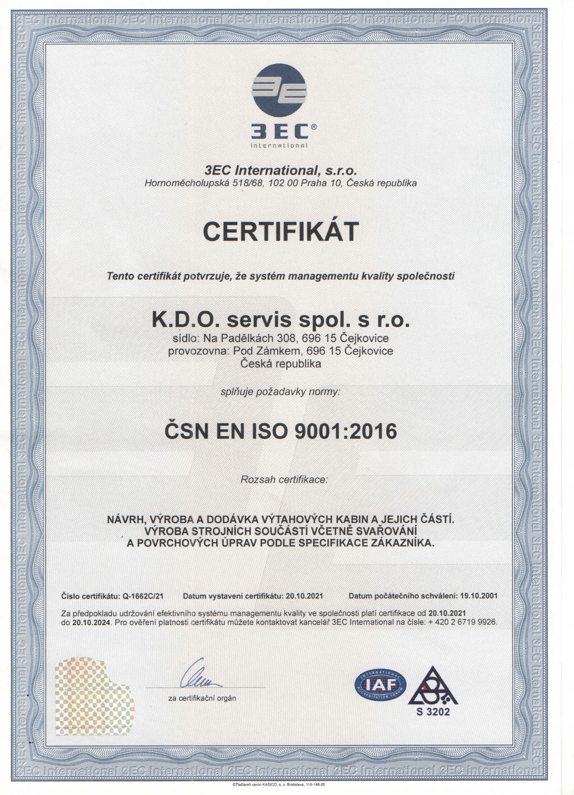 ISO 9001:2008